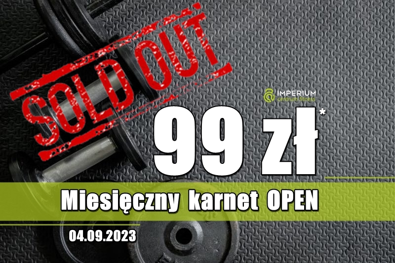 SOLD OUT!